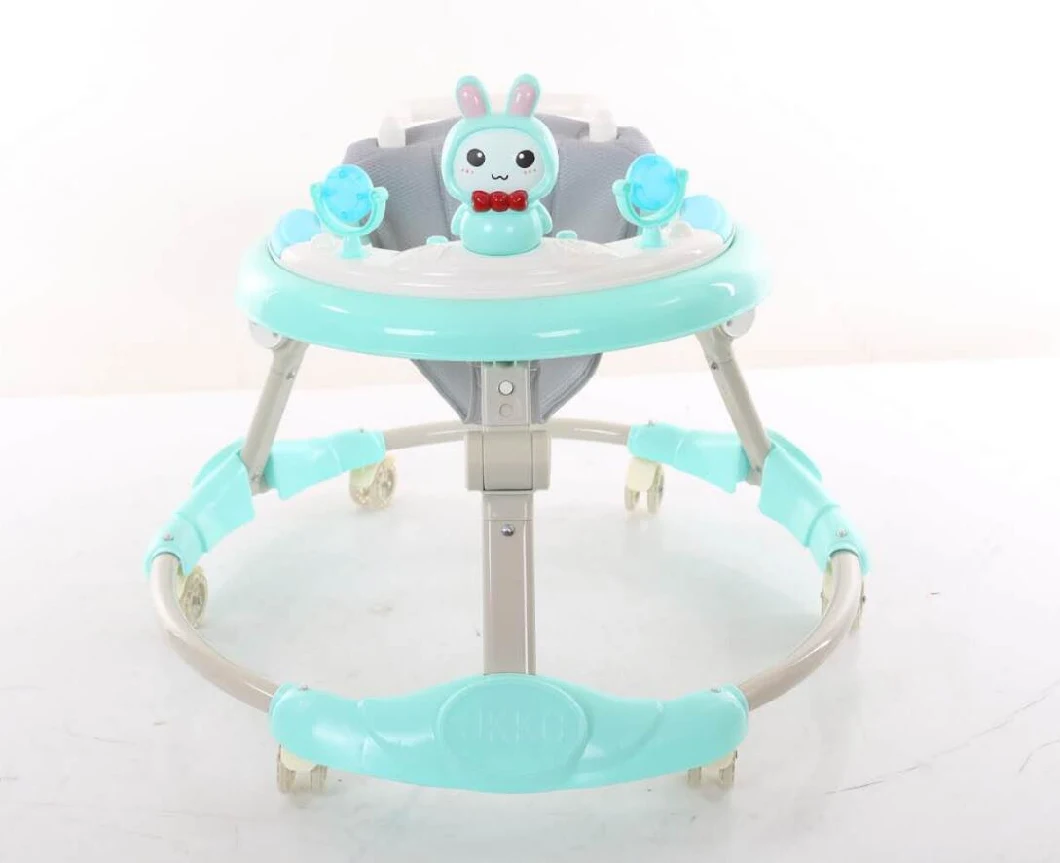 Baby Walker Seat Chair Holder Folds Walking Play Toy Comfortable Back Support