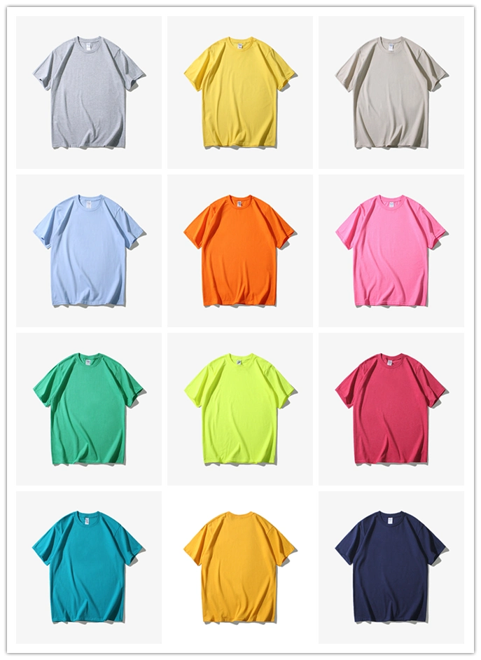 Manufacture Short Sleeve T Shirt T Shirt in Bulk Mens T Shirt Blank T Shirt