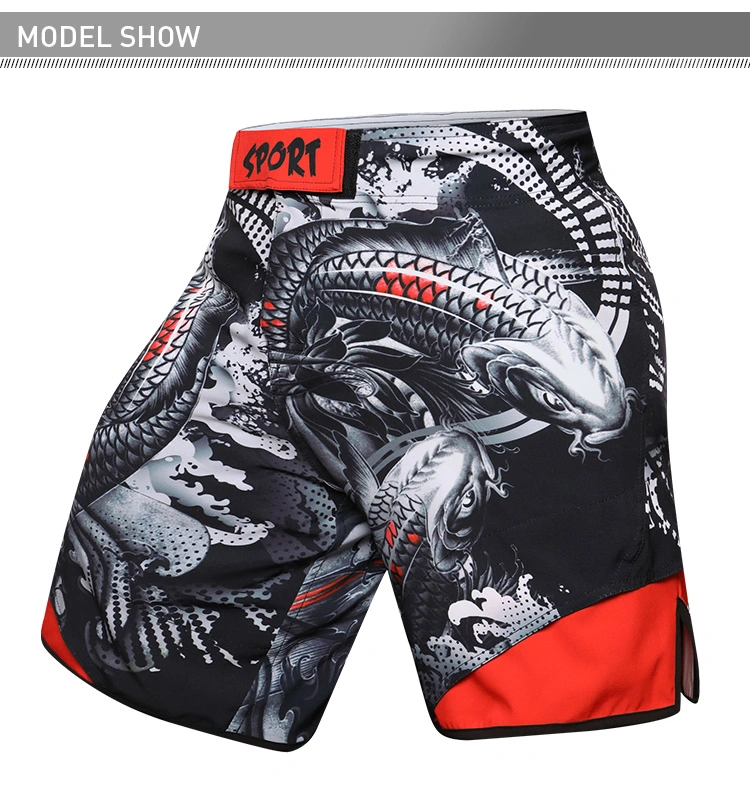 Cody Lundin High Quality MMA Man Thai Compression Shorts Sports Shorts