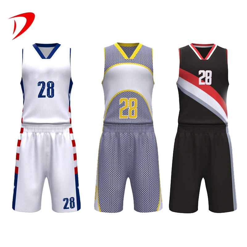Guangzhou Apparel Factory Professional Sublimation Logo Sportswear Man Jerseys Clothes Clothing Used Clothing Gym Wear Sports Wear Custom Basketball Jersey