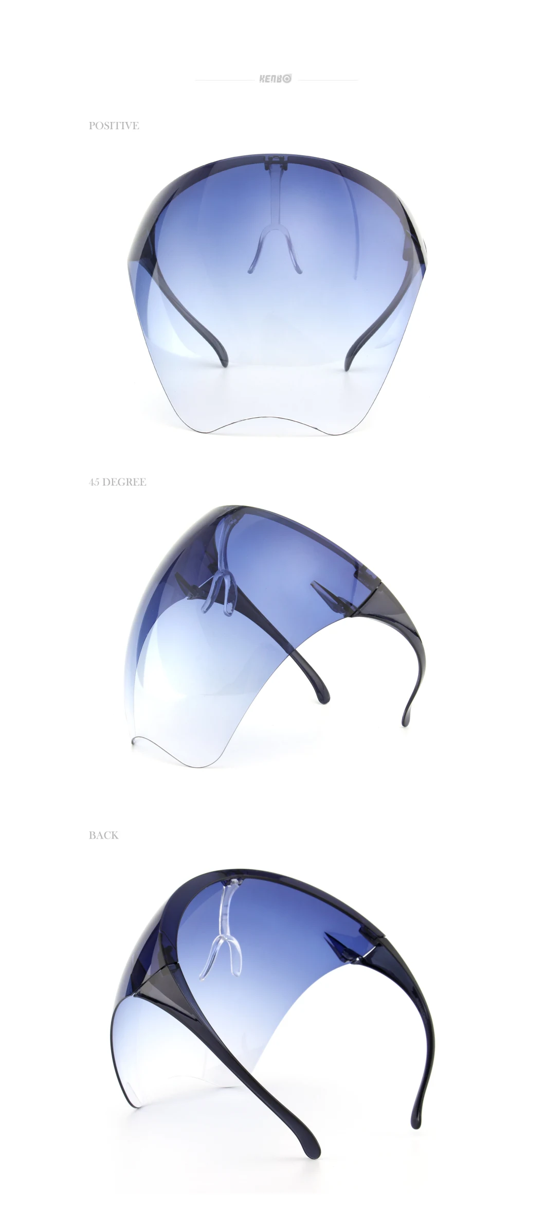 Super Hot Colorful Face Shield Antifoggy, Water Proof Safety Glasses Sunglasses, Protective Glasses