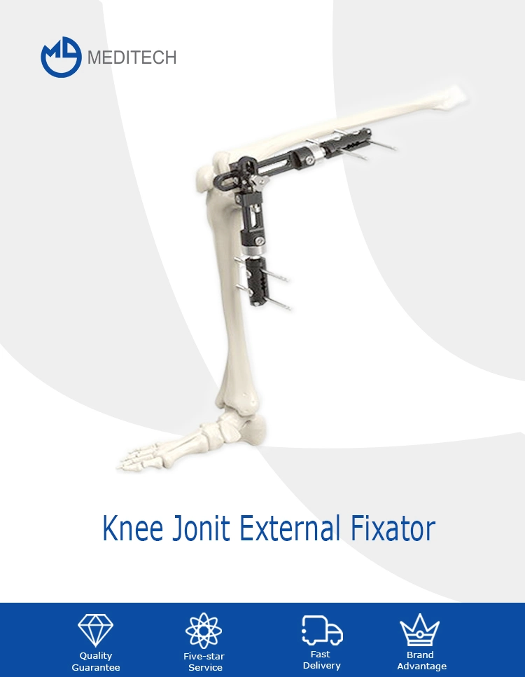 Hot Sale Orthofix Knee Joint External Fixator for Knee Fixation Surgery Orthopedic External Fixator Instrument