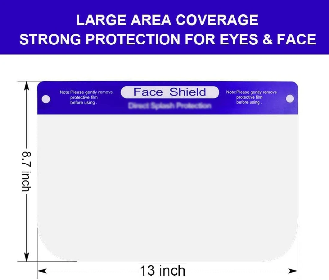 Anti Fog Safety Mask Eye Face Cover Full Protective Face Shield Face Visor