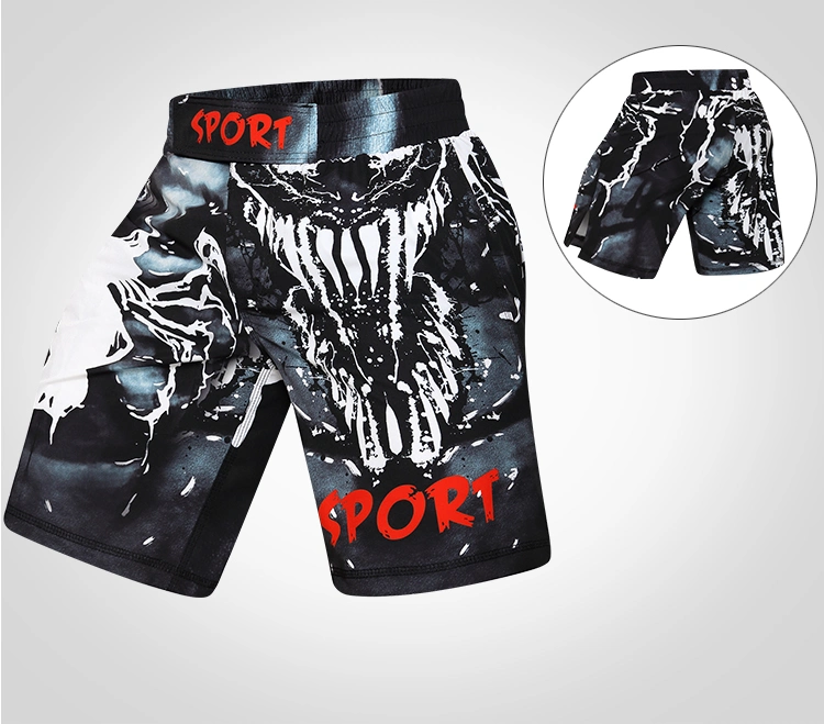 Cody Lundin Sport Shorts OEM Custom Sublimation New Pattern Free Combat Kickboxing MMA Shorts