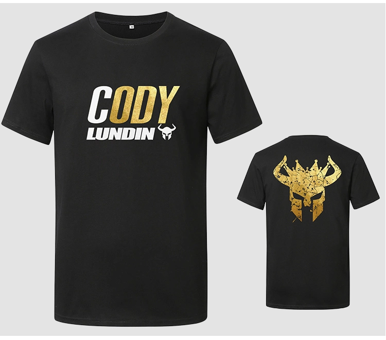 Cody Lundin Mens Custom Sublimation Sport T-Shirt Gym Sportswear Sports T Shirt Wholesale
