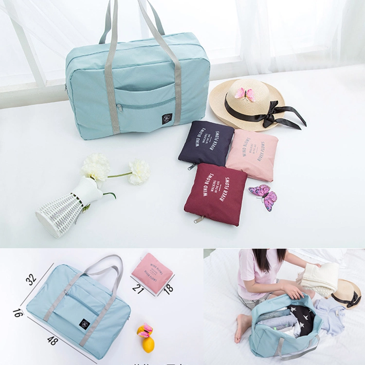 High Quality Foldable Luggage Compression Pouches 6PCS Sets Clothes Packing Cubes Travel Bag