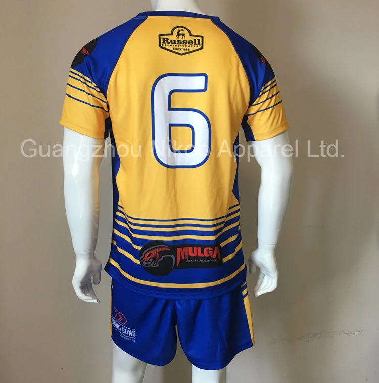 OEM Wholesale Custom Sublimation Rugby Uniform