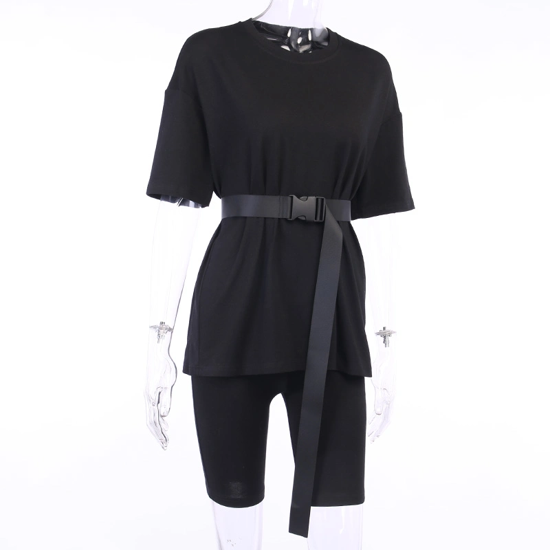 Solid Color Leisure Clothing Sports Two-Piece Suit Fashion Clothes