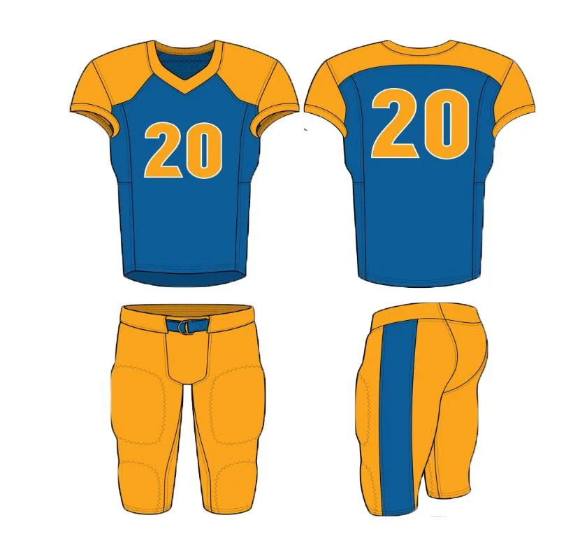 Full Over Sublimation Soccer Jersey / Custom Team Name Football Uniform American Football Jersey