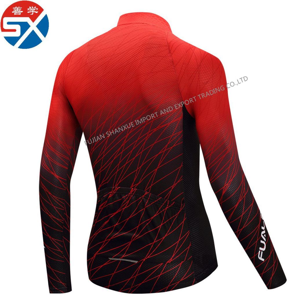 Manufacturer Wholesale Team Custom Men Wearable Cycling Jersey Clothes Bicycle Sports Wear