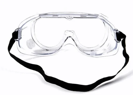 Disposable Protective Safety Eye Protector Goggles Hot Sale OEM Anti Scratch Eye Protective Glasses Safety Glasses Goggle, Plastics Facial Cover