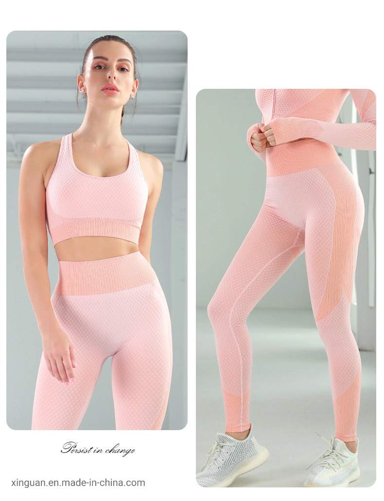 2021 New Yoga Wear Suit Bra Gym Wear Women Running Sports Fitness Clothes
