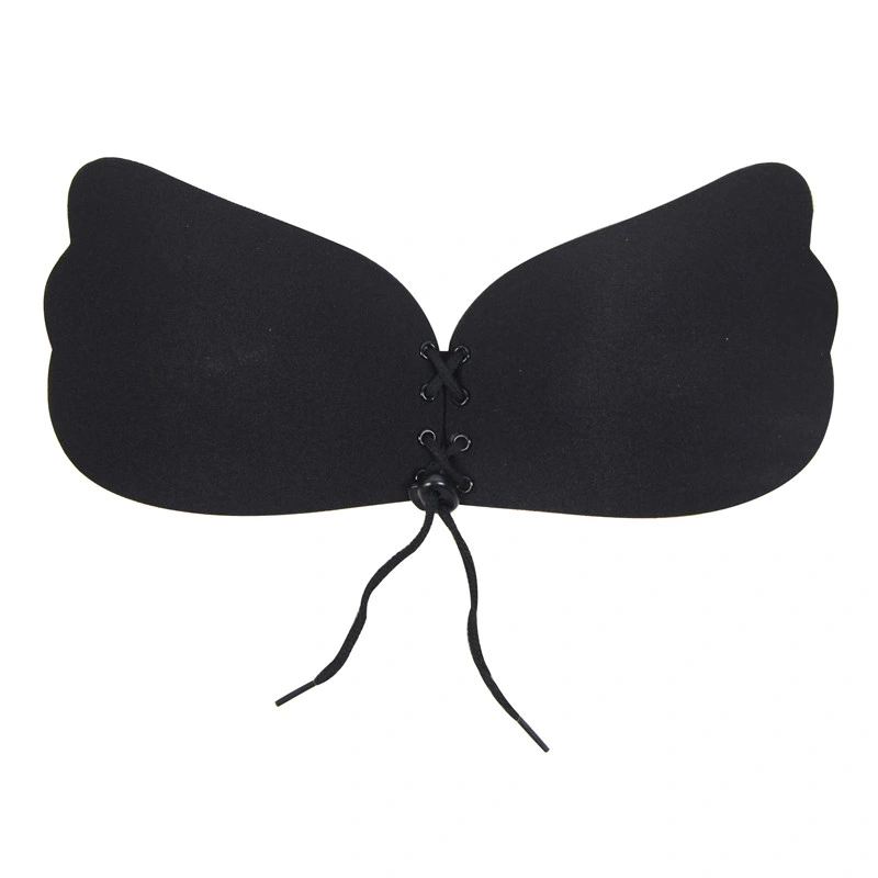 E Cupone Piece Seamless Push up Strapless Silicone Invisible Bra