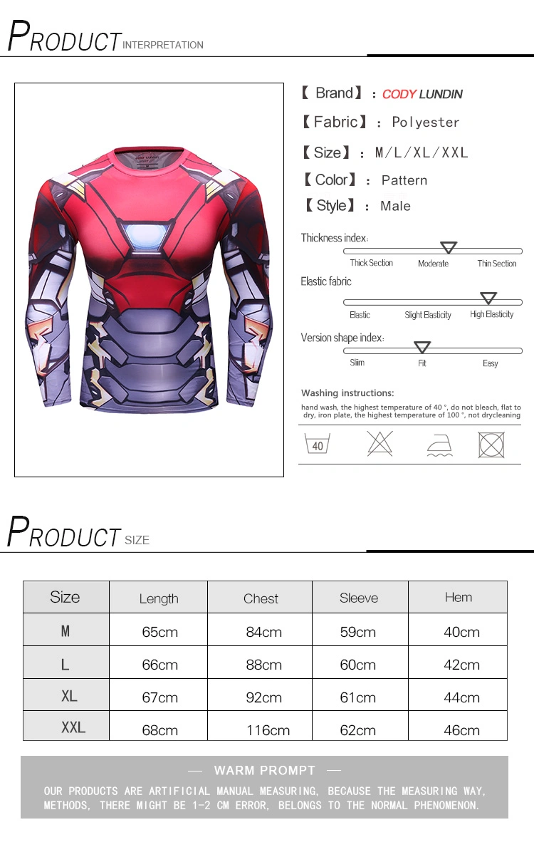 Cody Lundin Custom Sportswear Men Workout Gym Clothing Blank Compression Shirts Activewear Mens Fitness Clothes
