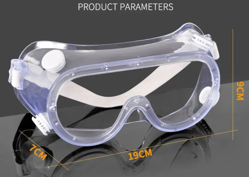 Anti-Dust Wraparound Safety Goggles Soft Frame Indirect Vent Protective Goggles