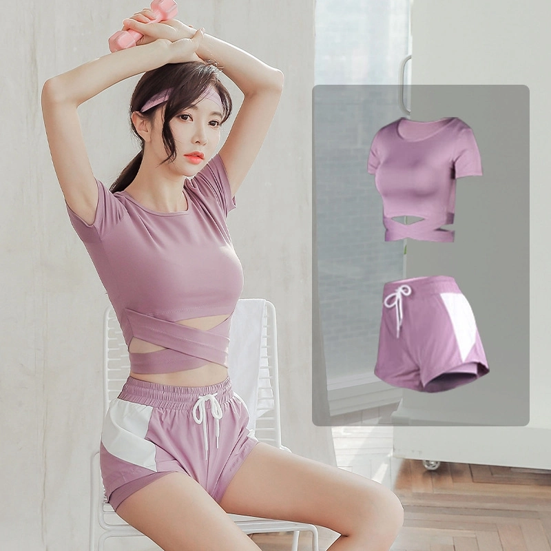 Sports Suit Women Running Clothes Fitness Loose Sportswear Women Yoga Clothes