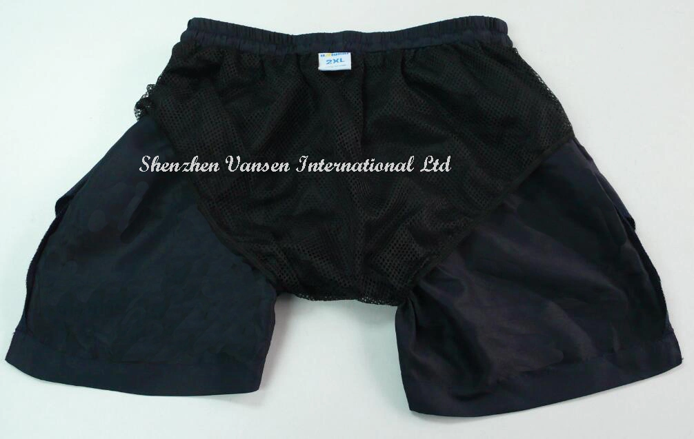 Dark Blue Breathable Gym Shorts for Boy-School Uniform