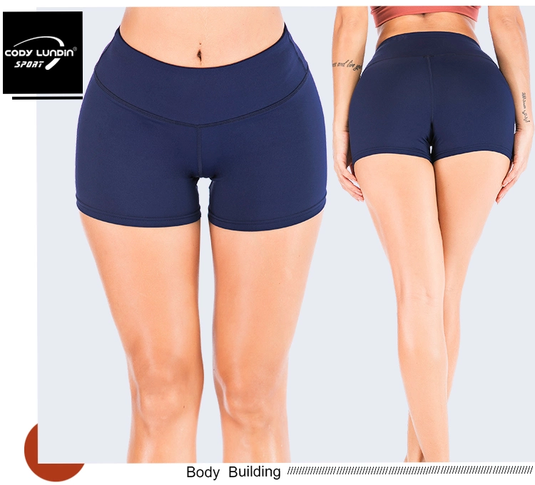 Cody Lundin Custom Boxer Shorts Women Gym Yoga Sports Shorts with Pockets