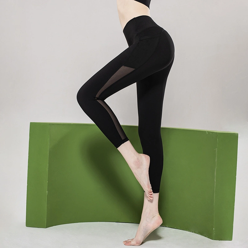 New Design Custom Logo Mesh Sport Legging Work out Legging Fitness Tight for Women