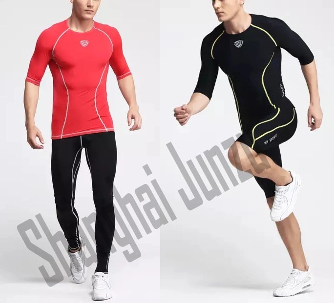 2020 Wholesale Men Sportswear Fitness Apparel Sports Clothing Gym Wear for Men Jogging Running Sports Wear Men Top Clothing