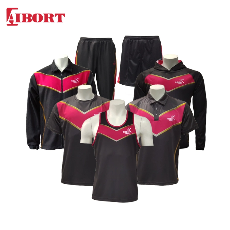 Aibort Custom Sublimation Rugby Jersey Team Wear Uniforms (A-SJ210)