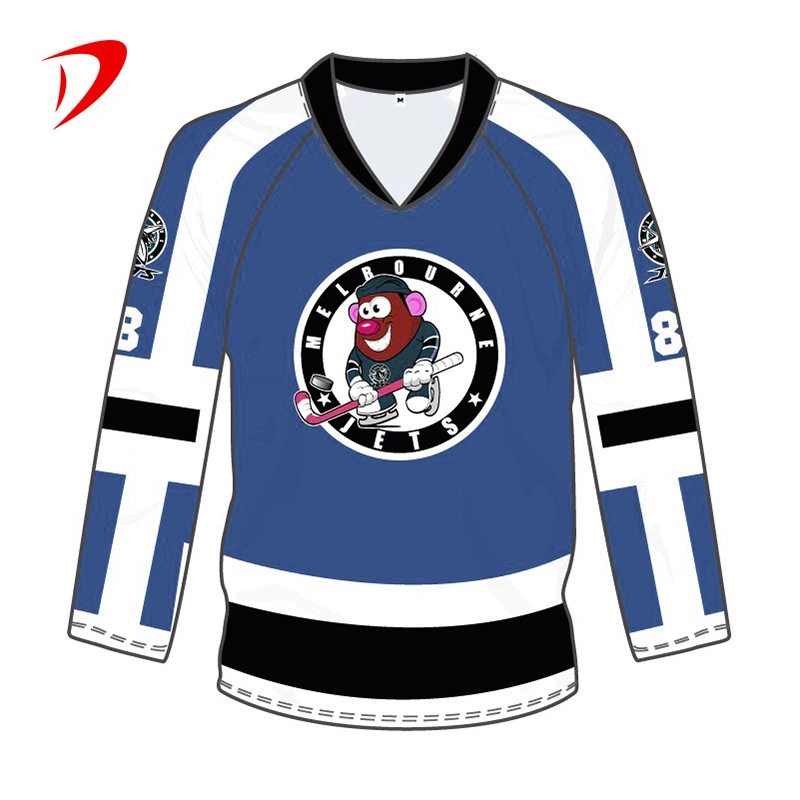 Custom Team Canada Russia Professional Sublimation Xxs Uniform Training Made Sportswear Jerseys Sublimate Ice Hockey Jersey