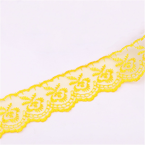 New Design Hot Sale Organza Lace Trimming Garment Accessories for Garments