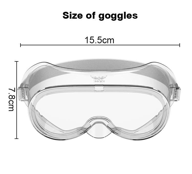 Anti Virus Scratch Eye Medical/Surgical Medicsl Plastic Protective Glasses Safety Eye Goggles Manufacturer