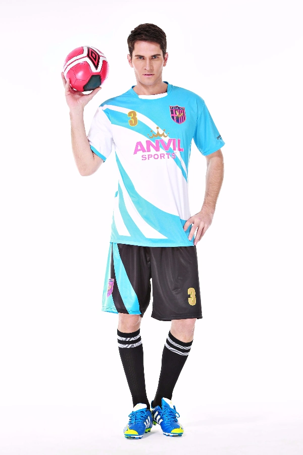 Dye Sublimation Custom Printing Soccer Wears Uniforms Sportswear Set Team Training Football Wear Soccer Jerseys