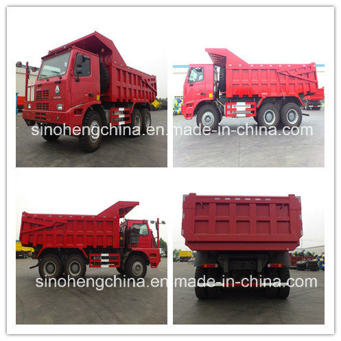 60ton 6X4 Heavy Duty Mining Dumping Truck HOWO Sinotruck