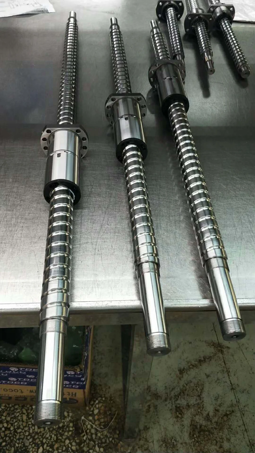 Linear Bearing Rolled Thread CNC Ball Screw with One Ball Nut