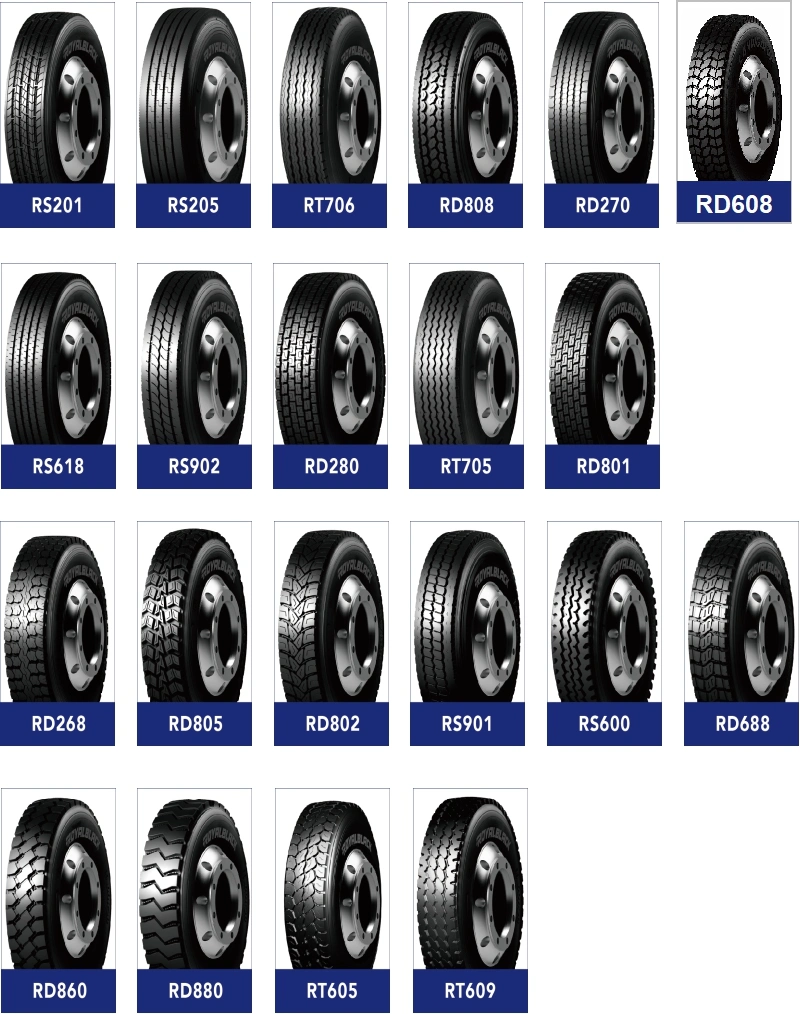 Truck Tire Radial Tire Car Spare Part Truck Spare Parts