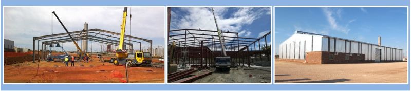 light Weight Built-up Steel Buildings for Warehouse Factory and Workshop
