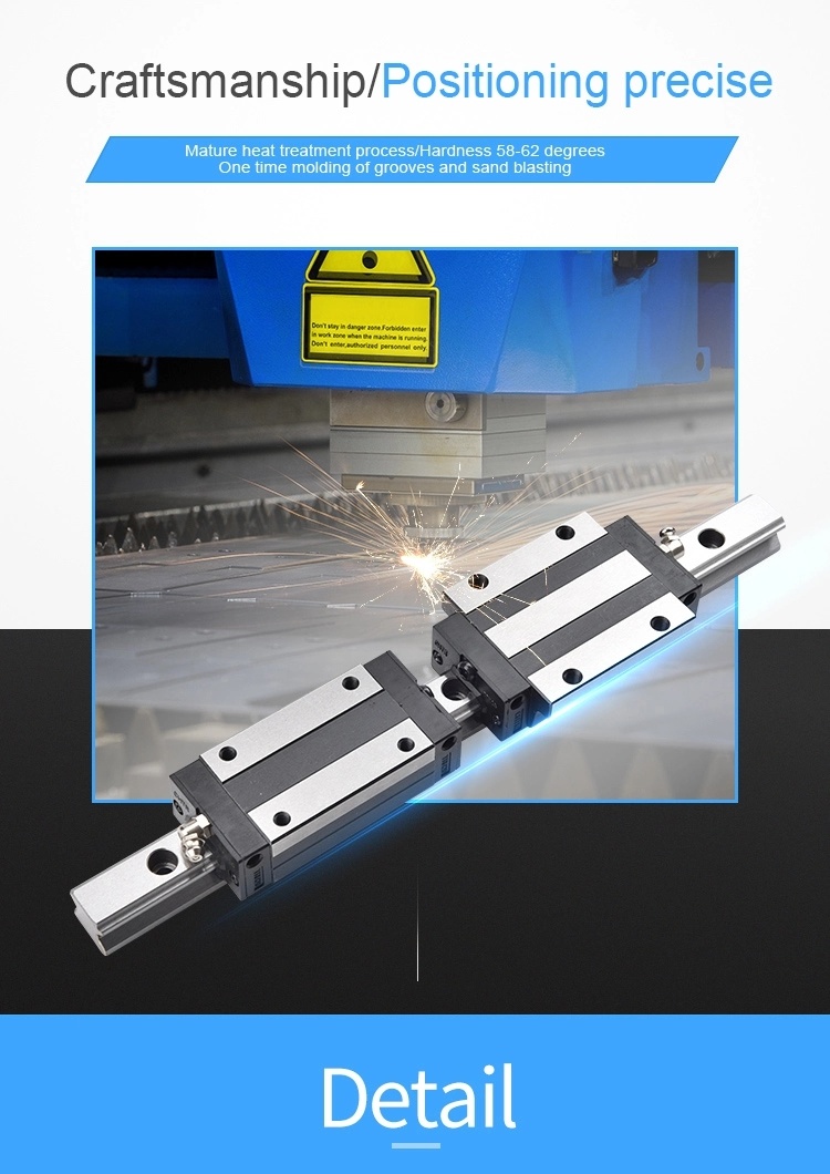 Linear Rail Shaft Guide Block CNC Linear Rail Hgw25ca