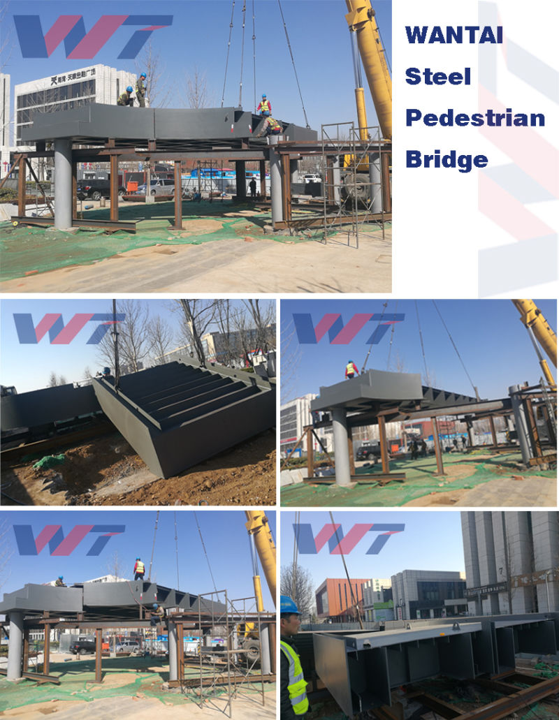 Steel Structure Steel Welded Bridge, Platform Bridge for Sale