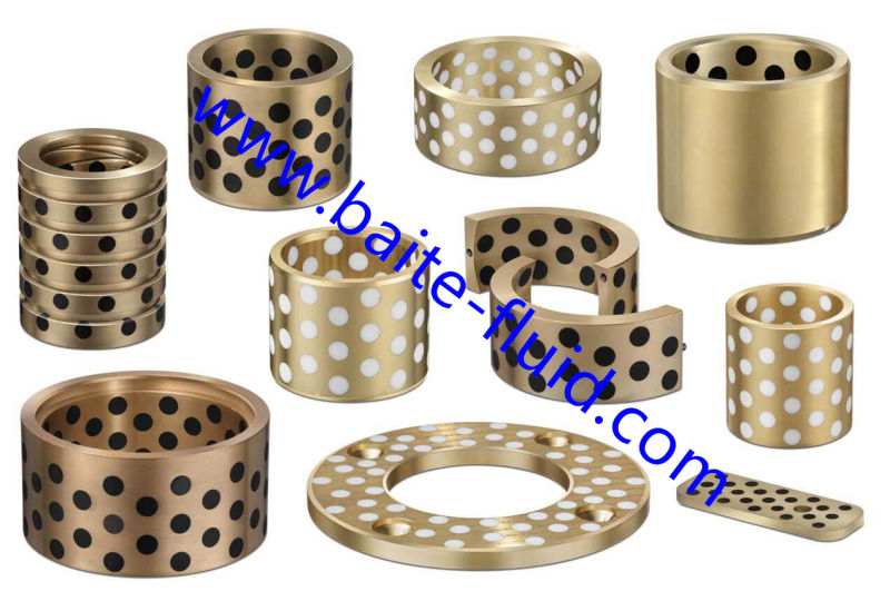 Tin - Copper Cast Bronze Bearings Slide Block Anti Abrasion for Transportation Machines