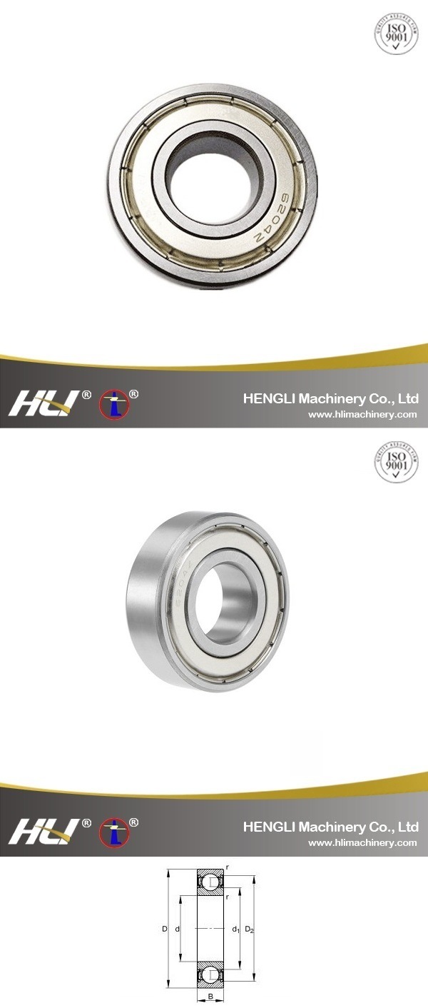 Deep Groove Bearing 6244... for Low-power motors, Automotive and Tractor gearboxes