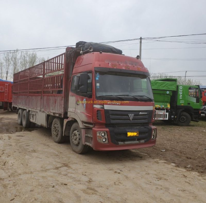 Used Heavy Duty Barrier Truck Cargo Truck Low Price