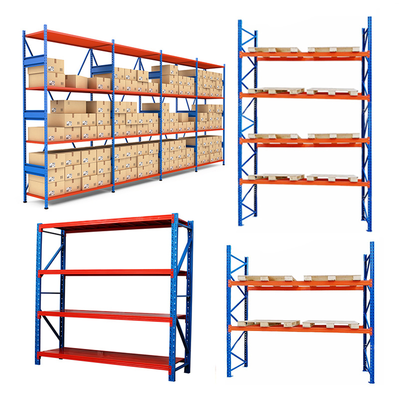 Heavy Duty Selective Stacking Galvanized Automatic Warehouse Storage Shelf Metal Steel Pallet Shuttle Rack