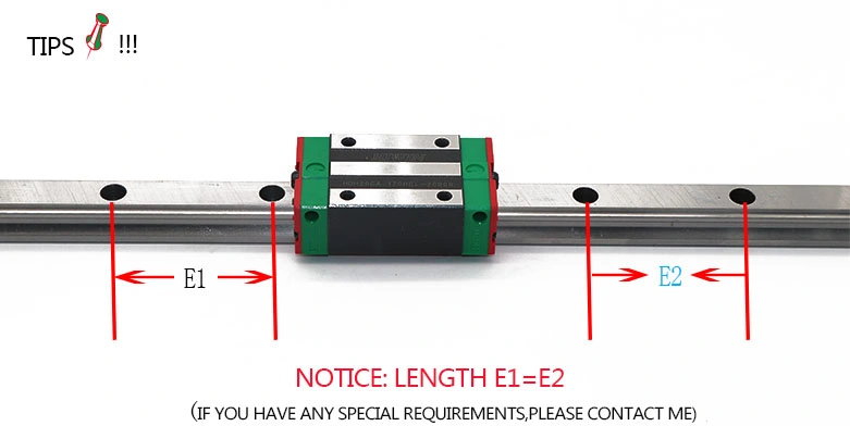 Hot Sale Custom Guideway Rail and Slide Block for CNC Machine Linear Ball Bearing Carriage