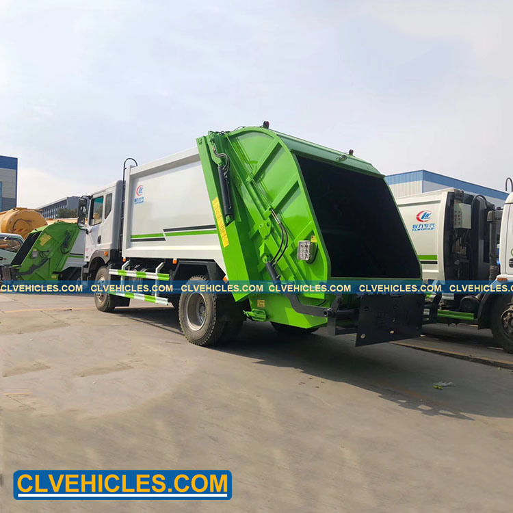 DFAC China Truck Garbage Truck Compactor Garbage Vehicle