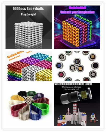 Powerful Magnetic Balls Color Magic Educational Toy Magnetic Balls