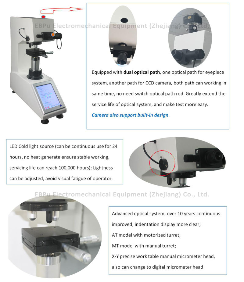 Digital Automatic Micro Vickers Hardness Tester for Bearings