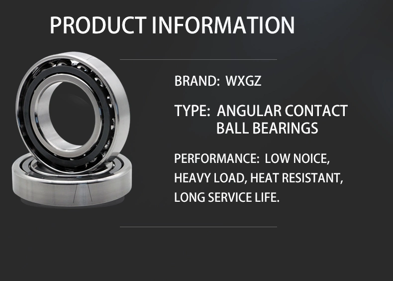 7003AC 7003b 7003c Wheel Bearing Engine Parts Motorcycle High-Speed Angular Contact Taper Roller Ball Bearing
