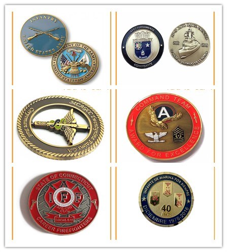 Customized Creative Round 3D Metal Medal (YB-MD-486)