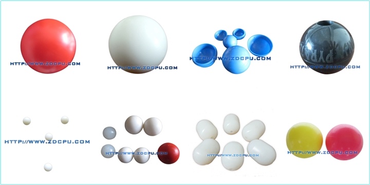 Low Cost Ready Mould 65mm Plastic Hollow Balls for Candy