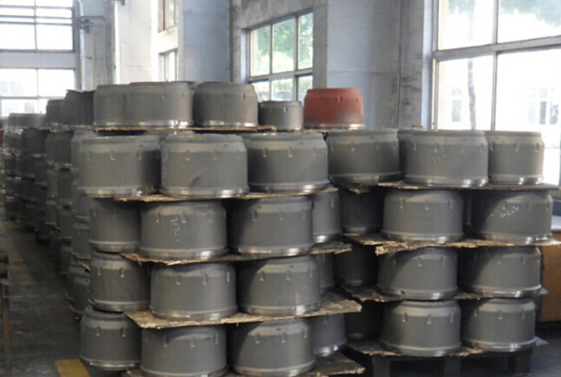 Customized Size Heavy Duty Truck Brake Drums for Truck Parts