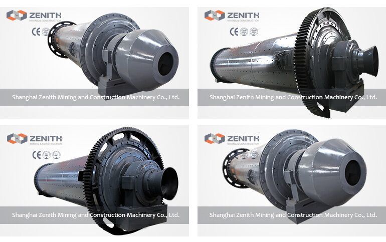 Zenith Non-Metallic Minerals Ball Mill with SGS