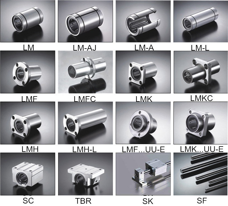 Linear Motion Ball Bearing Rails and Guide Lm6uu