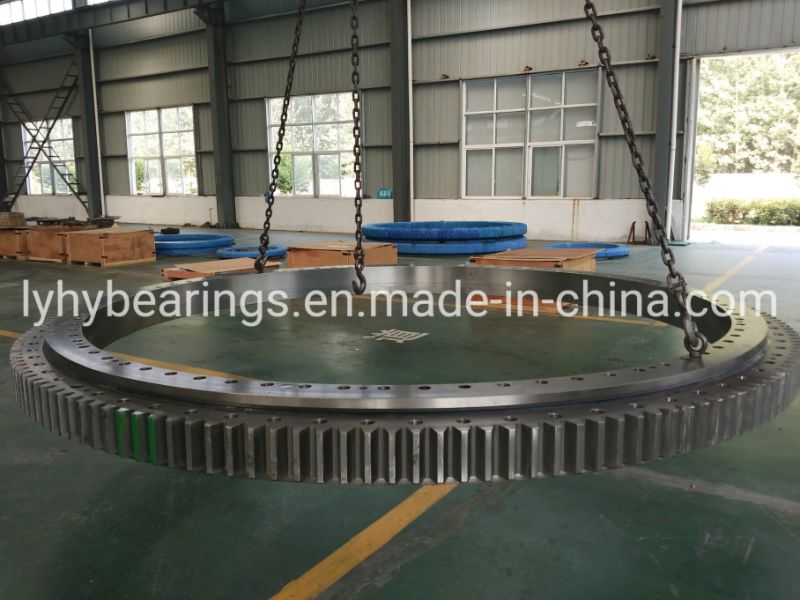 Toothed Slewing Ring Bearing Isb Geared Swing Bearing Flanged Ball Turntable Bearing (EB1.20.0844.200-1STPN)